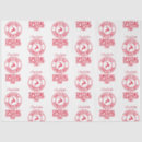 Buscar rojo y blanco papel de seda Para niños