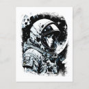 Buscar astronauta postales Ciencia ficción