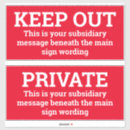 Buscar señal de peligro postales Mantener