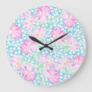 Buscar rosas rosados relojes de pared Rosas rosas rosas
