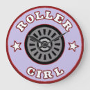 Buscar patinaje relojes de pared Chica