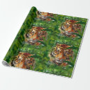 Buscar tigre papel de regalo Para ella