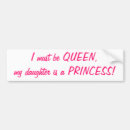 Buscar hija pegatinas parachoque Princesa