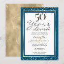 Buscar aniversario del oro invitaciones Cincuenta años