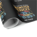 Buscar monstruos papel de regalo General y unisex