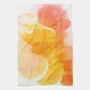 Buscar pintado a mano paños de cocina Otoño