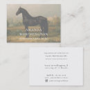 Buscar caballos tarjetas de visita Negocio equino