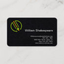 Buscar educación tarjetas de visita General y unisex