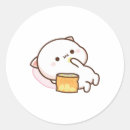 Buscar mochi pegatinas Gato de melocotón