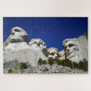 Buscar el monte rushmore puzzles Presidentes