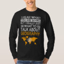 Buscar geógrafo camisetas Hablar