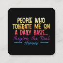 Buscar gente tarjetas de visita Divertido