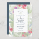 Buscar frangipani wedding invitaciones Acuarela