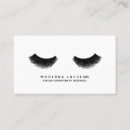 Buscar eyelashes tarjetas de visita General y unisex