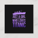 Buscar barco cruceros de tarjetas de visita Vintage