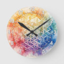 Buscar geometría sagrada relojes de pared Sagrado