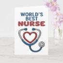 Buscar la mejor enfermera del mundo tarjetas Médico