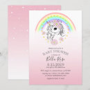 Buscar rainbow unicorn invitaciones Moderno