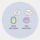 Buscar bacteria pegatinas Adorable