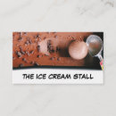Buscar helado tarjetas de visita Para todos