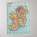 Buscar mapa antiguo de irlanda posters Cartografía