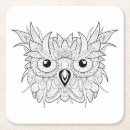 Buscar estilo del zen enredo posavasos Búho