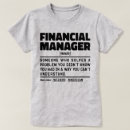 Buscar finanzas divertidas camisetas Para ella