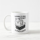 Buscar alpaca tazas Chiste