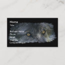 Buscar eyes tarjetas de visita Lobo