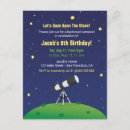 Buscar observación invitaciones Telescopio