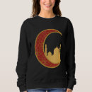 Buscar media luna sudaderas Símbolo