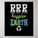 Buscar reciclaje posters Verde