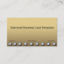 Buscar diamond tarjetas de visita Moda