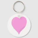 Buscar corazón bonito llaveros Blanco