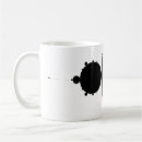 Buscar mandelbrot tazas Negro