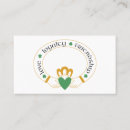 Buscar irish tarjetas de visita Shamrock