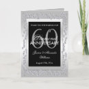 Buscar del diamante tarjetas de aniversario 60 años juntos