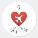 Buscar pilot corazon pegatinas Avión
