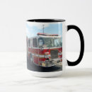 Buscar coche de bomberos tazas Camión