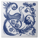Buscar peacock azulejos Floral