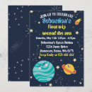Buscar fiesta del espacio invitaciones Cualquier niño