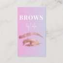 Buscar eyebrow tarjetas de visita Extensiones de eyelash