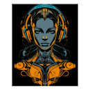 Buscar cyberpunk arte Robot
