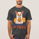Buscar perro bordadas camisas Camisa de corgi