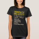 Buscar efectos secundarios camisetas Quiropráctico