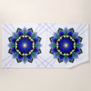 Buscar mandala la flor de toallas de playa Flores