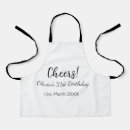 Buscar cumpleaños delantales 21 º cumpleaños