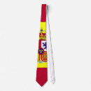 Buscar bandera españa corbatas Rojo
