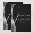 Buscar damasco de plata invitaciones Elegante