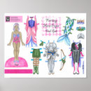 Buscar muñeca de papel posters Para ella